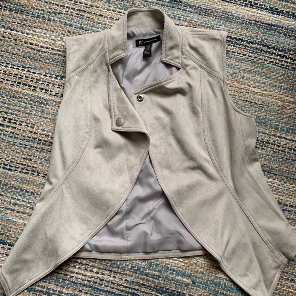 SUEDE VEST